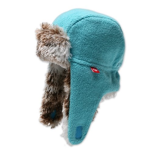 Zutano Infant Unisex-Baby Cozie Shaggy Hat - Pool - 18 Months