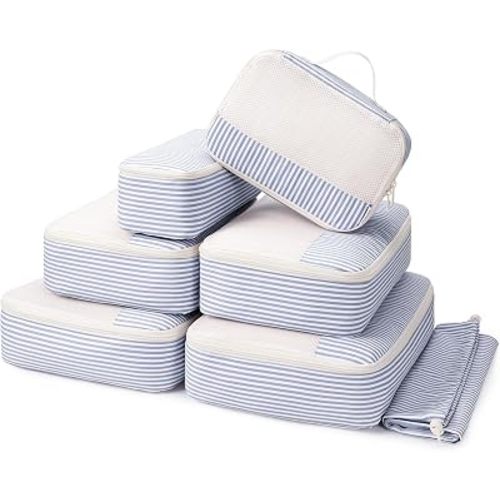Narwey Packing Cubes for Travel, Luggage Organizer Bags for Women Kids