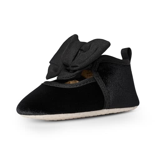 Amazon Essentials x Sofia Grainge Baby Girls' Mary Jane Shoes with Bow Detail