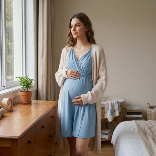 Lunelle Bump to Baby Maternity Gown - Pregnancy, Delivery & Postpartum