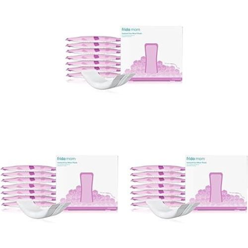 Frida Mom 2-in-1 Postpartum Pads, Absorbent Perineal Ice Maxi Pads, Instant Cold Therapy Packs and Maternity Pad in One