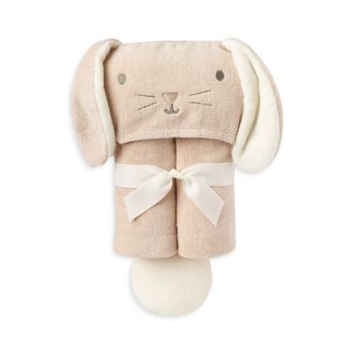 Unisex Bunny Bath Wrap Hooded Towel - Baby