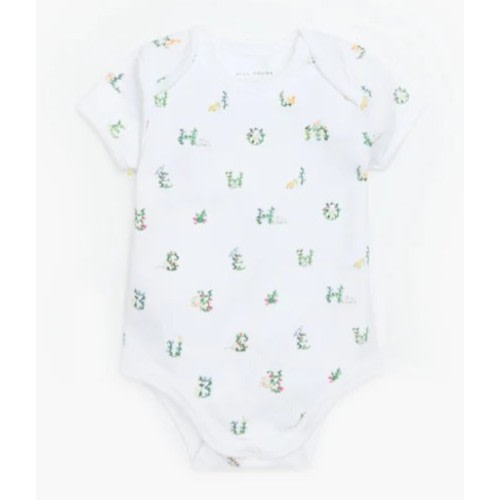 The Short Sleeve Onesie - Alphabet