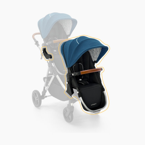 Mockingbird 2nd Seat Kit 2.0 - Sea/Windowpane Canopy With Penny Leather