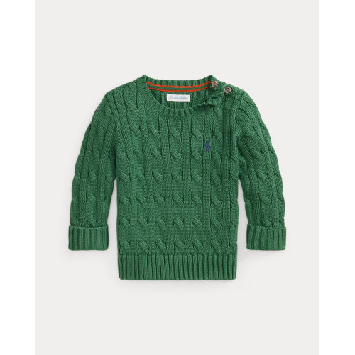 Cable-Knit Cotton Sweater | Ralph Lauren