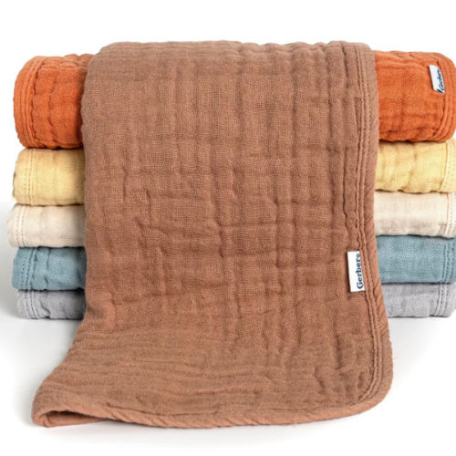 6-Pack Baby Neutral Multi Browns Muslin Burp Cloths – Gerber Childrenswear
