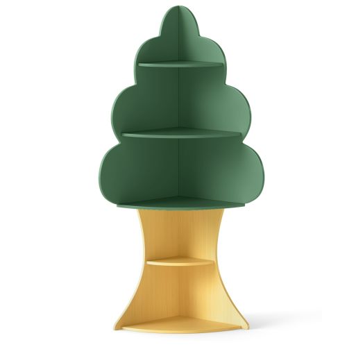 Costway Tree Bookshelf for Kids 5-Tier Children Book Display Rack Toy - See Details