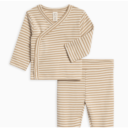 Riley 2 Piece Kimono Wrap Top and Pant Set