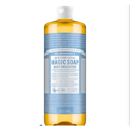Our Best Baby Soap - Unscented Baby Wash w/Organic Ingredients – Dr. Bronner's