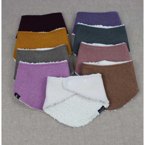 100% Italian Wool Baby Scarf – Soft, Warm Winter Neck Gaiter
