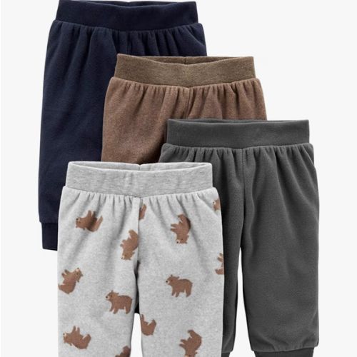 Simple Joys by Carter's unisex-baby 4-pack Fleece Pants