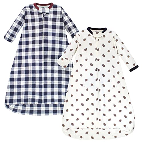 Hudson Baby BabyCotton Long-Sleeve Wearable Sleeping Bag, Sack, Blanket