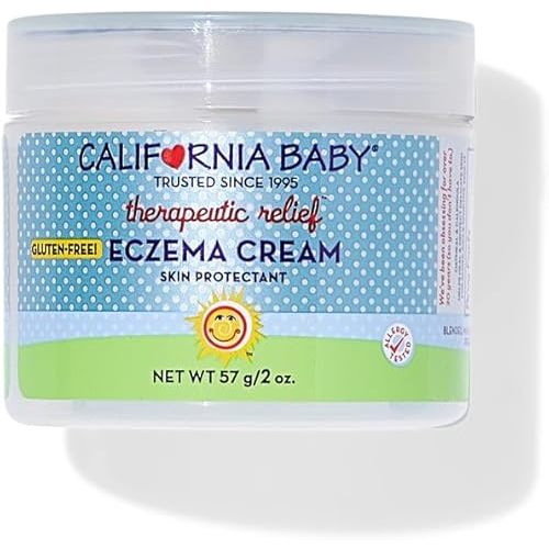California Baby Eczema Cream | Steroid-Free Eczema Treatment | Colloidal Oatmeal + Aloe Vera | Soothing Eczema Lotion For Kids + Adults | 57 g / 2 oz.