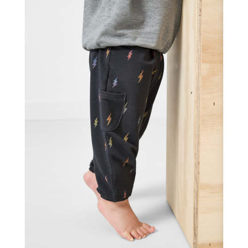 Rad Bolts Cinched Jogger | Little Sleepies