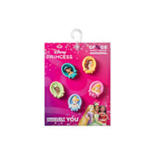 CROCS UNISEX DISNEY PRINCESS 5 PACK JIBBITZ - ASSORTED