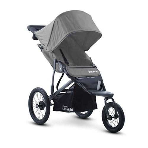 Joovy Zoom360 Ultralight Jogging Stroller, Charcoal