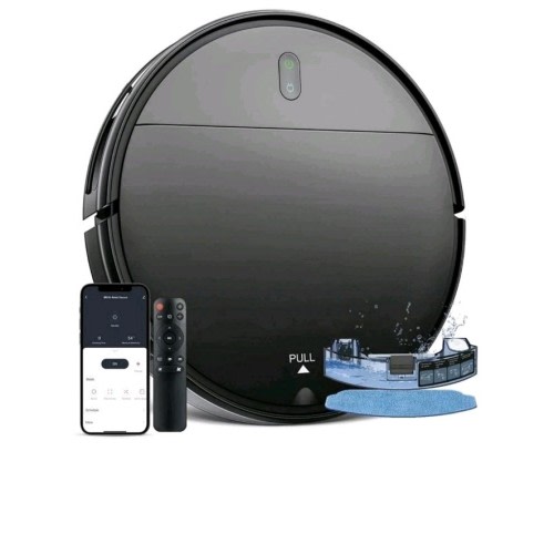 MAMNV Robot Vacuum and Mop,2 in 1 for Carpet & Hard Floor,Robotic Vacuum Clean