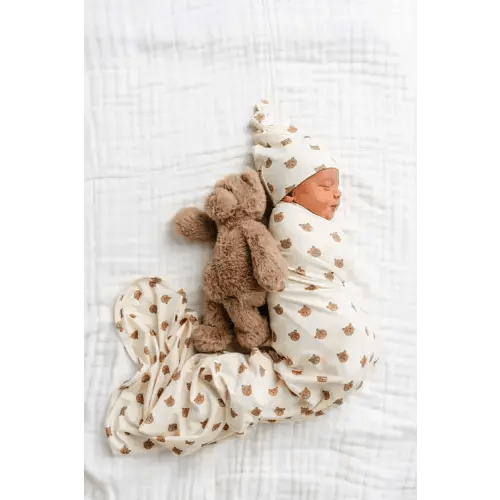 Teddy Swaddle Blanket
