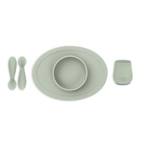 ezpz First Food Set - Sage - 4pc