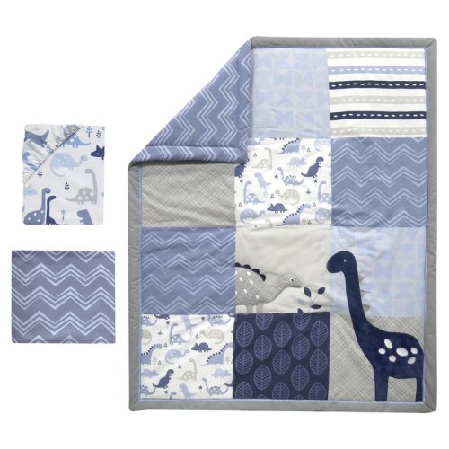Bedtime Originals Roar Bedtime Originals Dinosaur 3 Piece Crib Bedding Set & Reviews | Wayfair