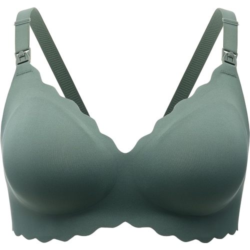 Momcozy Nursing Bras for Breastfeeding, Jelly Strip Support Maternity Bra