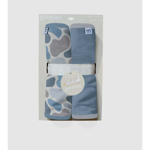 Watercolor Camo Burp Cloth Set