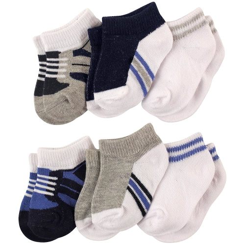 Luvable Friends Unisex Baby Newborn and Baby Socks Set