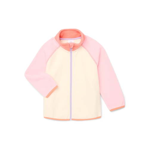 Wonder Nation Baby and Toddler Microfleece Jacket, Size 12M-5T
