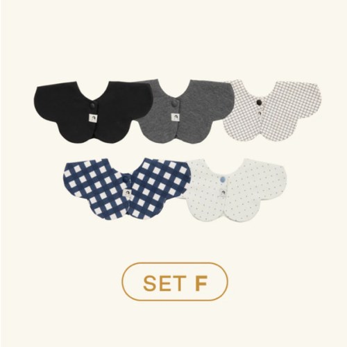Konny Bib Rolling 5-Pack Gift Set – Konny Baby