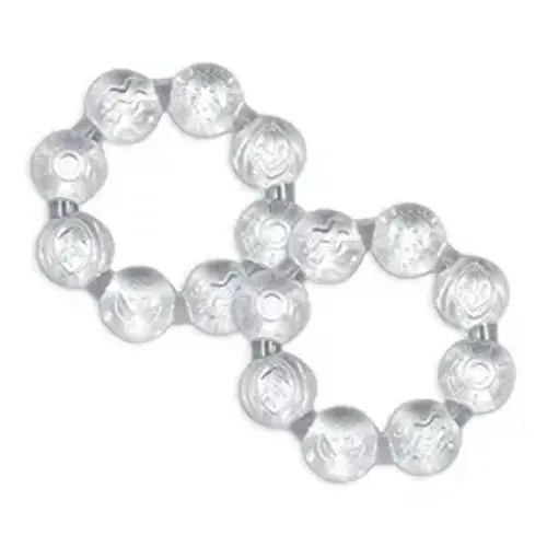 Green Sprouts Cool Ring Teether (2 Pack) Clear - 6mo+