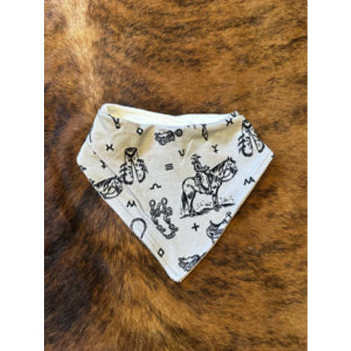 Ranch life baby drool bandanna – Six shooter boutique
