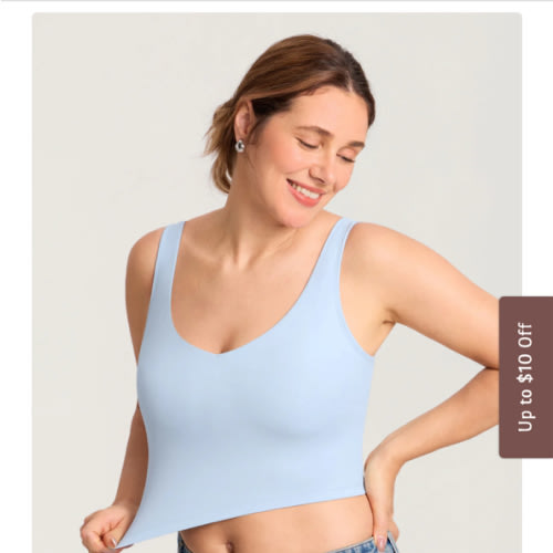 Natrelax® Nursing Crop Tank Top