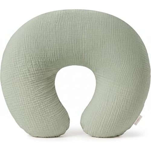 Konssy Muslin Nursing Pillow Covers, Soft Cover for Breastfeeding Pillows