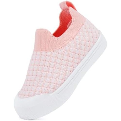 BMCiTYBM Baby Sneakers Girls Boys Lightweight Breathable Mesh First Walkers Shoes 6-24 Months