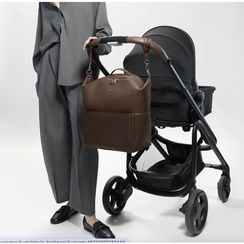 Stevie Backpack Vegan Full in Coco