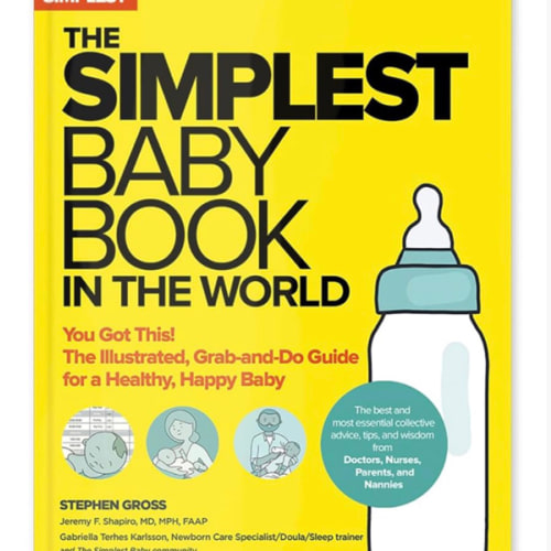 The Simplest Baby Book in the World: The Illustrated, Grab-and-Do Guide for a Healthy, Happy Baby