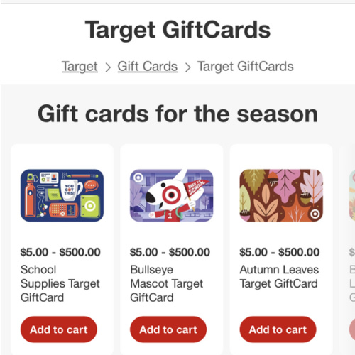 Gift Cards