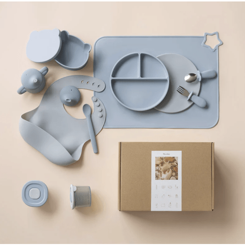 First Bites Gift Set (Ether/Sky Blue)