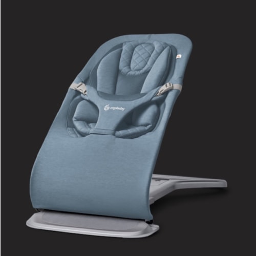 Charcoal Gray 3-In-1 Evolve Baby Bouncer | Ergobaby