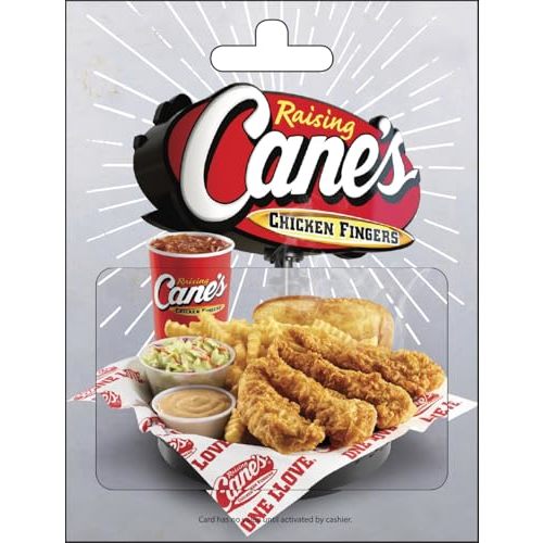 Raising Cane's Physical Gift Card