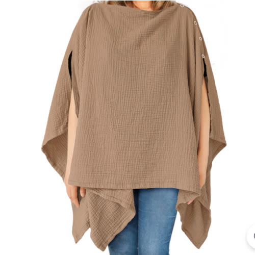 Multi-use Muslin Nursing Cover and Carseat Canopy