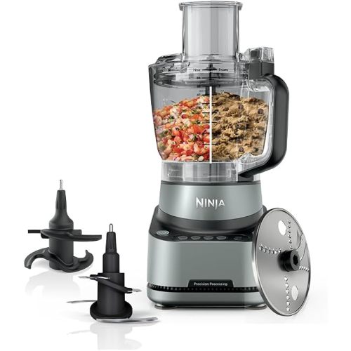 Ninja Professional Plus Food Processor, 1000PW, 9-Cup, Grey, BN601