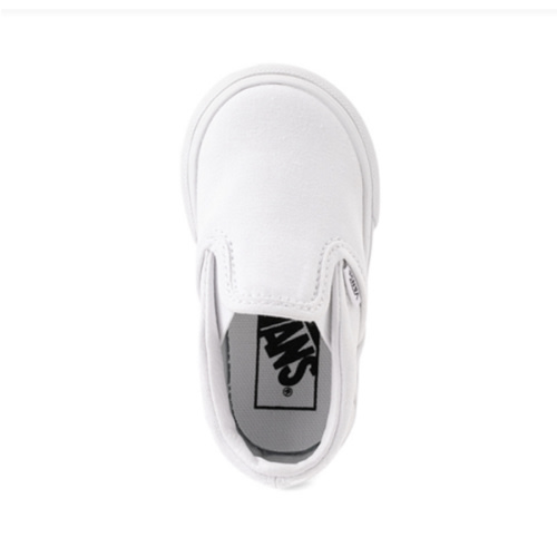 Vans Slip-On Skate Shoe - Baby / Toddler - White | Journeys