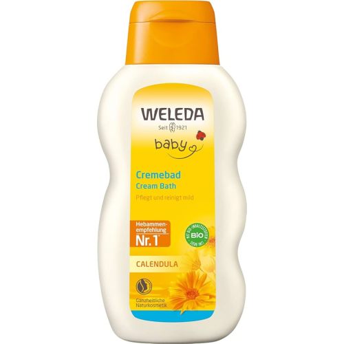 Weleda Calendula Baby Cream Bath, 6.8 Fl Oz