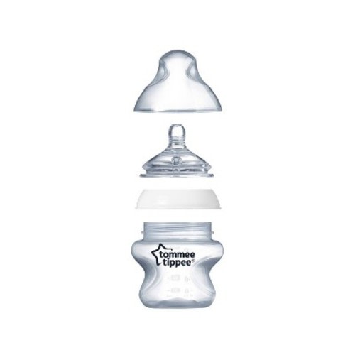 Tommee Tippee Closer to Nature Newborn Baby Bottle - 0-2 Months - 5oz