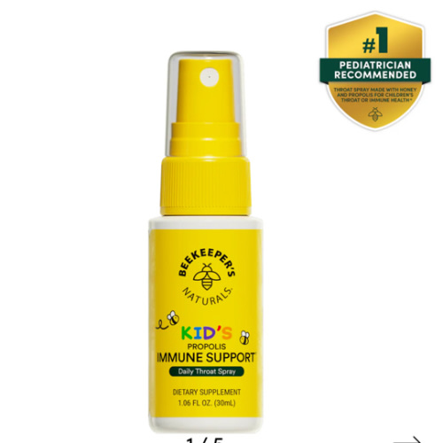 Kid's Propolis Immune Support Throat Spray