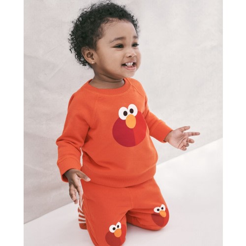 Baby Sesame Street French Terry Sweats Set