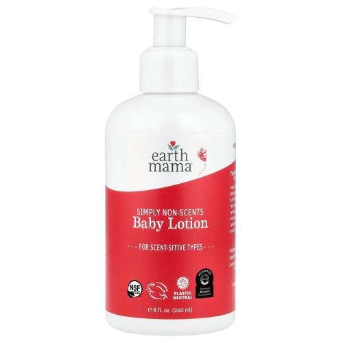 Earth Mama, Baby Lotion, Simply Non-Scents, 8 fl oz (240 ml) – Vitacost