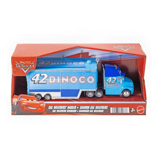 Disney and Pixar Cars Hauler Collection, Truck with Extendable Ramp