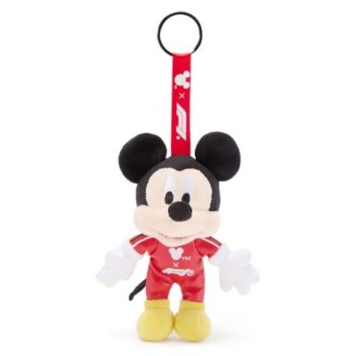Disney x Formula 1® Mickey Mouse Plush Keychain | Disney Store